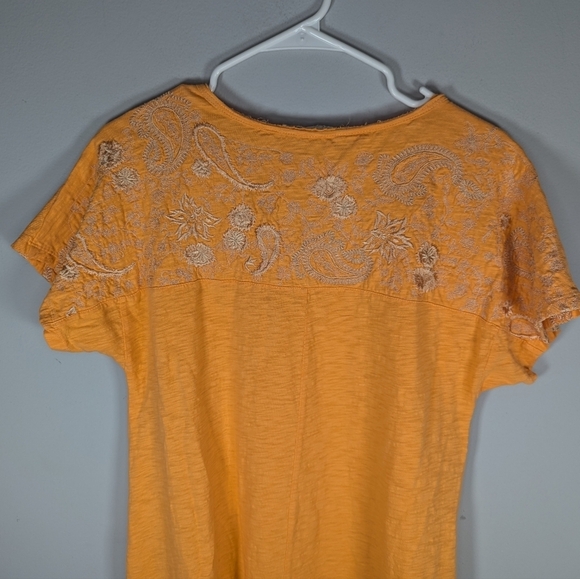 Soft Surroundings woman's midi sleep comfort midi shift dress nightgown size M - Picture 4 of 6